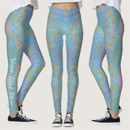 Abstrakte Wolken 2338 Leggings
