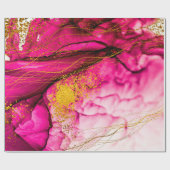 Abstrakte Wolken-ART. Transparente Kreativität. Ma Geschenkpapier (Flach)