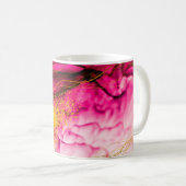 Abstrakte Wolken-ART. Transparente Kreativität. Ma Kaffeetasse (VorderseiteRechts)