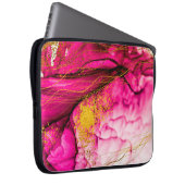 Abstrakte Wolken-ART. Transparente Kreativität. Ma Laptopschutzhülle (Vorne Rechts)