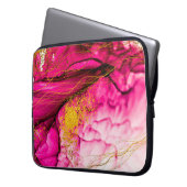 Abstrakte Wolken-ART. Transparente Kreativität. Ma Laptopschutzhülle (Vorderseite Links)