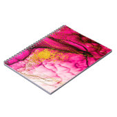 Abstrakte Wolken-ART. Transparente Kreativität. Ma Notizblock (Linke Seite)