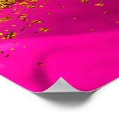 Abstrakte Wolken-ART. Transparente Kreativität. Ma Poster (Ecke)