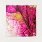 Abstrakte Wolken-ART. Transparente Kreativität. Ma Wandteppich (Vorderseite (Horizontal))