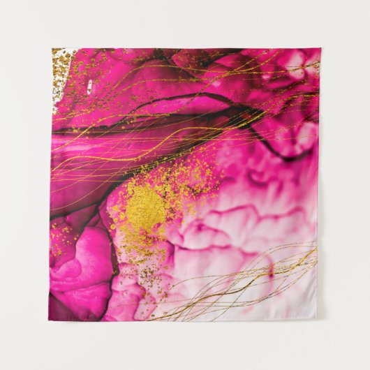 Abstrakte Wolken-ART. Transparente Kreativität. Ma Wandteppich (Vorderseite)