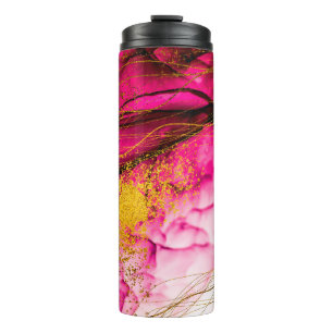 Abstrakte Wolken-ART. Transparente Kreativität. Me Thermosbecher
