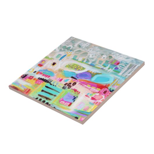 Abstrakte Wolken Fliese (Seite)