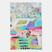 Abstrakte Wolken Küchentuch (Vertikal)