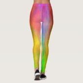 Abstrakte Wolken Leggings (Rückseite)