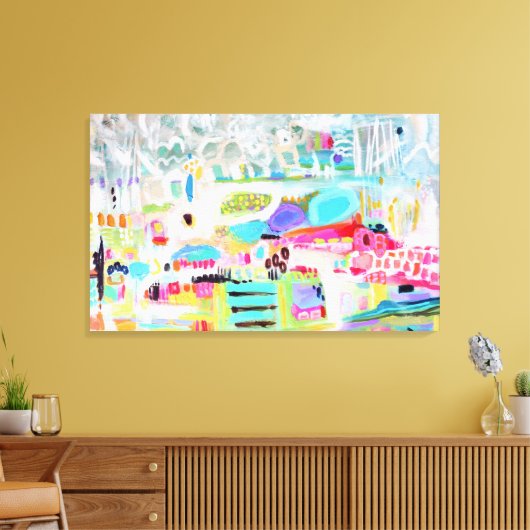 Abstrakte Wolken Leinwanddruck (Insitu (Wohnzimmer))