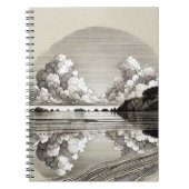 Abstrakte Wolken | Notebook-Journal Notizblock (Vorderseite)