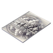 Abstrakte Wolken | Notebook-Journal Notizblock (Linke Seite)