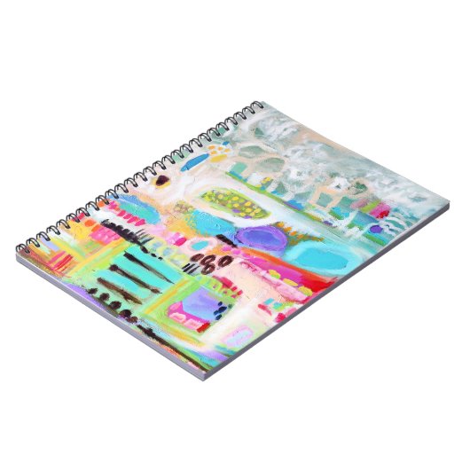 Abstrakte Wolken Notizblock (Linke Seite)