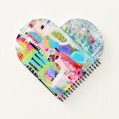 Abstrakte Wolken Notizbuch (Rückseite)