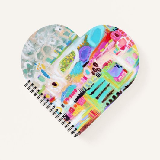 Abstrakte Wolken Notizbuch (Vorderseite)