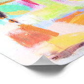 Abstrakte Wolken Poster (Ecke)