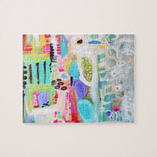 Abstrakte Wolken Puzzle (Horizontal)