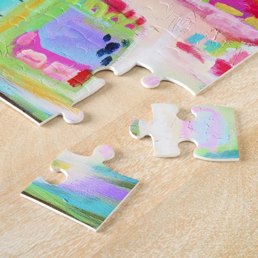 Abstrakte Wolken Puzzle (Seite)