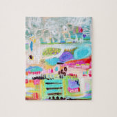 Abstrakte Wolken Puzzle (Vertikal)