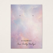 Abstrakte Wolken-Schmuckkarten sammeln (Vorderseite)