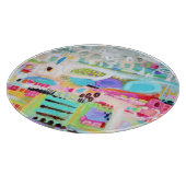 Abstrakte Wolken Schneidebrett (Ecke)