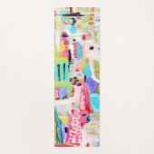 Abstrakte Wolken Yogamatte (Vorderseite)