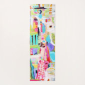 Abstrakte Wolken Yogamatte (Rückseite)