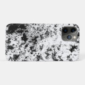 Abstrakte Wolkenbildung in Schwarz und Weiß Case-Mate iPhone Hülle (Rückseite (Horizontal))