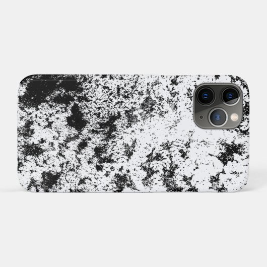 Abstrakte Wolkenbildung in Schwarz und Weiß Case-Mate iPhone Hülle (Rückseite (Horizontal))