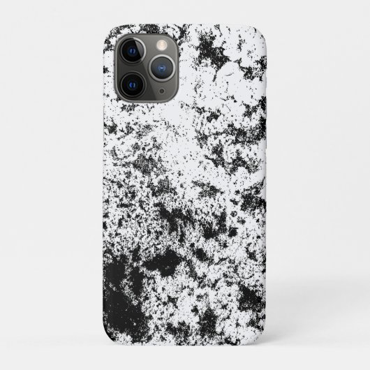 Abstrakte Wolkenbildung in Schwarz und Weiß Case-Mate iPhone Hülle (Rückseite)