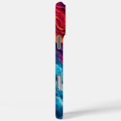 Abstrakte Wolkenblitz Case-Mate iPhone Hülle (Rückseite / Rechts)