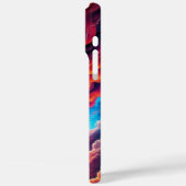 Abstrakte Wolkenblitz Case-Mate iPhone Hülle (Rückseite / Links)