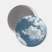 Abstrakte Wolkenhimmel-Fotografie Magnet (Vorderseite/Rückseite)