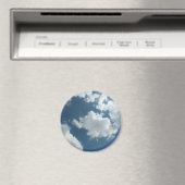 Abstrakte Wolkenhimmel-Fotografie Magnet (In Situ (Geschirrspüler))