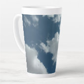 Abstrakte Wolkenhimmel-Fotografie Milchtasse (Linke Ecke)