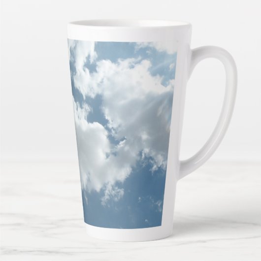 Abstrakte Wolkenhimmel-Fotografie Milchtasse (Rechts)