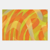 Abstrakte Wrapping Paper farbig Geschenkpapier Set (Vorderseite 3)