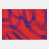Abstrakte Wrapping Paper farbig Geschenkpapier Set (Vorderseite 2)