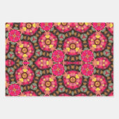 Abstrakte Wrapping Papers Geschenkpapier Set (Vorderseite)