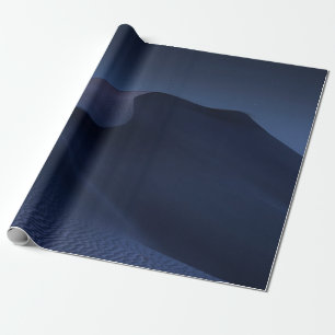 ABSTRAKTE WÜSTE BEI NACHT GESCHENKPAPIER
