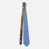 Abstrakte Wüste Necktie Krawatte (Rückseite)