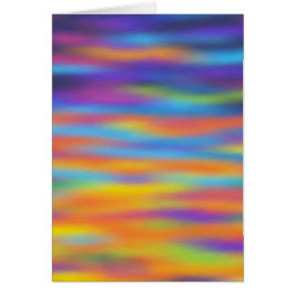 Abstrakte Wüste Sunset Sky Artwork