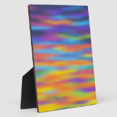 Abstrakte Wüste Sunset Sky Artwork Fotoplatte (Seite)