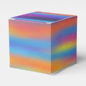 Abstrakte Wüste Sunset Sky Artwork Geschenkschachtel (Vorderseite)