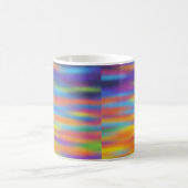 Abstrakte Wüste Sunset Sky Artwork Kaffeetasse (Mittel)