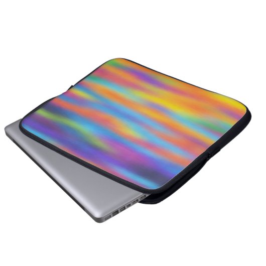 Abstrakte Wüste Sunset Sky Artwork Laptopschutzhülle (Vorne Knopf)