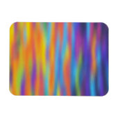 Abstrakte Wüste Sunset Sky Artwork Magnet (Horizontal)