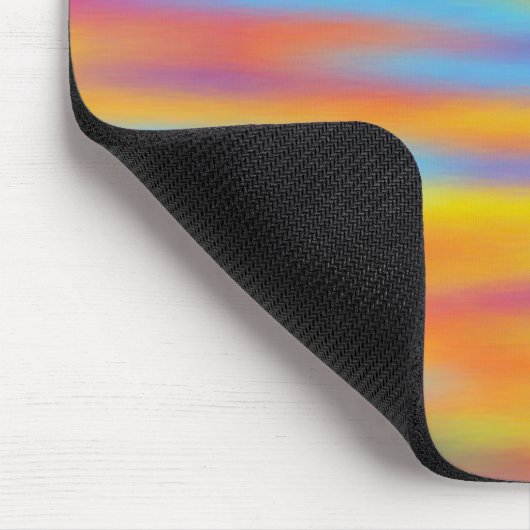 Abstrakte Wüste Sunset Sky Artwork Mousepad (Ecke)