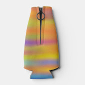 Abstrakte Wüste Sunset Sky Flaschenkühler (Rückseite)