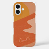 Abstrakte Wüstenlandschaft Personalisiert Case-Mate iPhone Hülle (Rückseite)